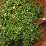 Salade de kale de Kayla