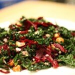 Salade de kale de Noël