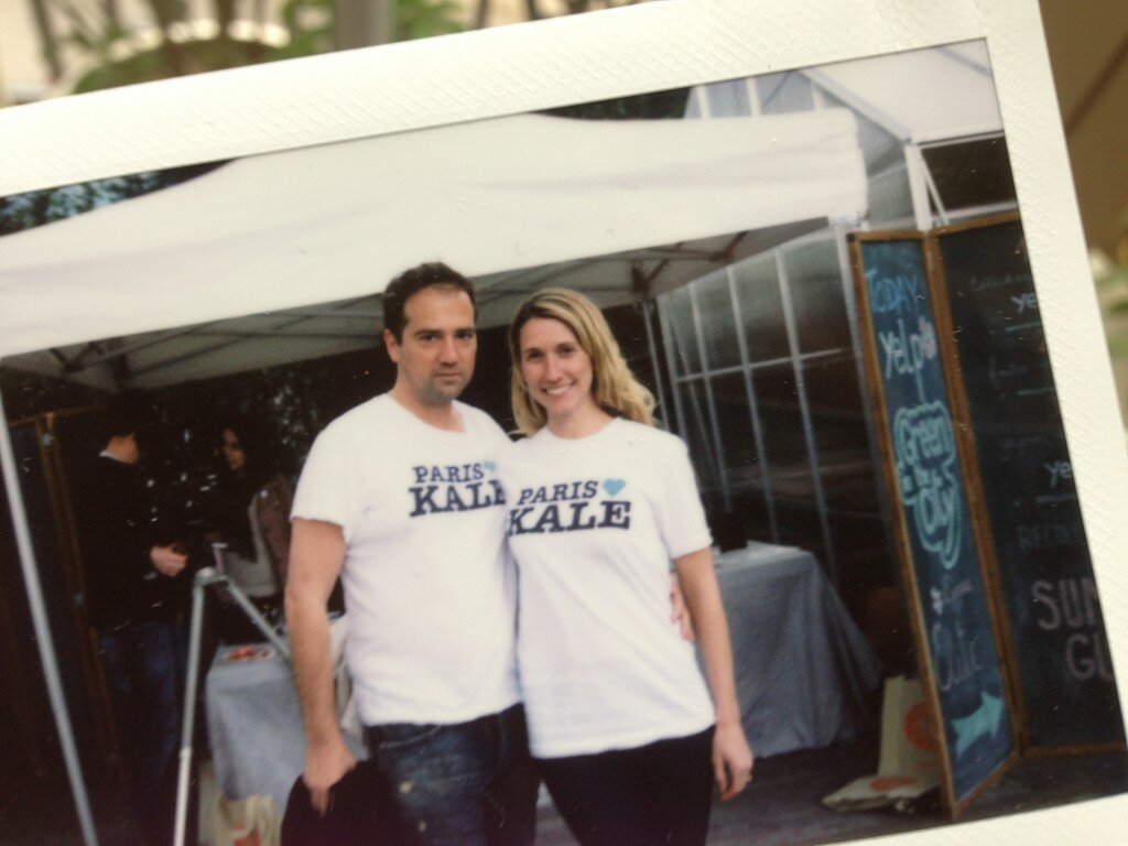 Paris Loves Kale tshirt