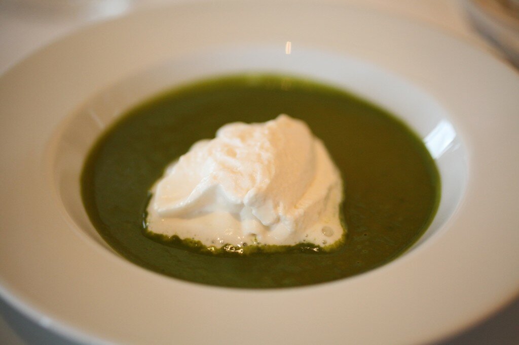 Kale & Courgette soup.
